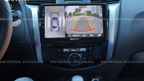 Màn hình Elliview S4 Deluxe liền camera 360 Nissan Navara 2021 - nay